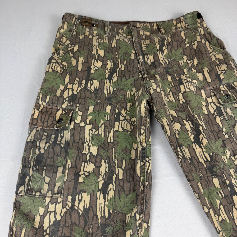 Vintage Winchester Conceal Camo Cargo Pants Men's Hunting Outdoor Utility Pocket